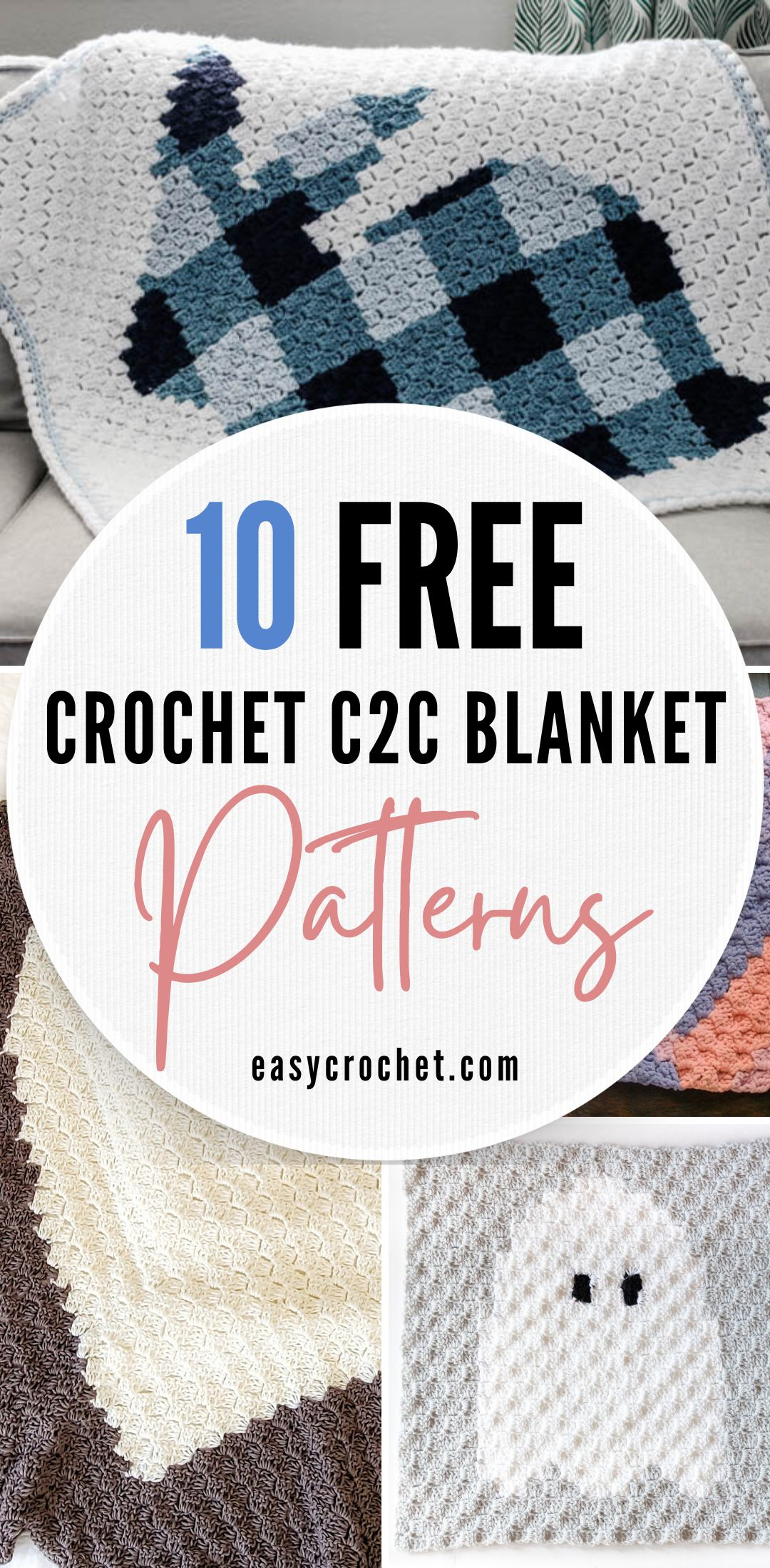Free And Easy Crochet Graphgan Patterns Using C2C - Easy Crochet in Printable Free C2c Crochet Graphgan Patterns