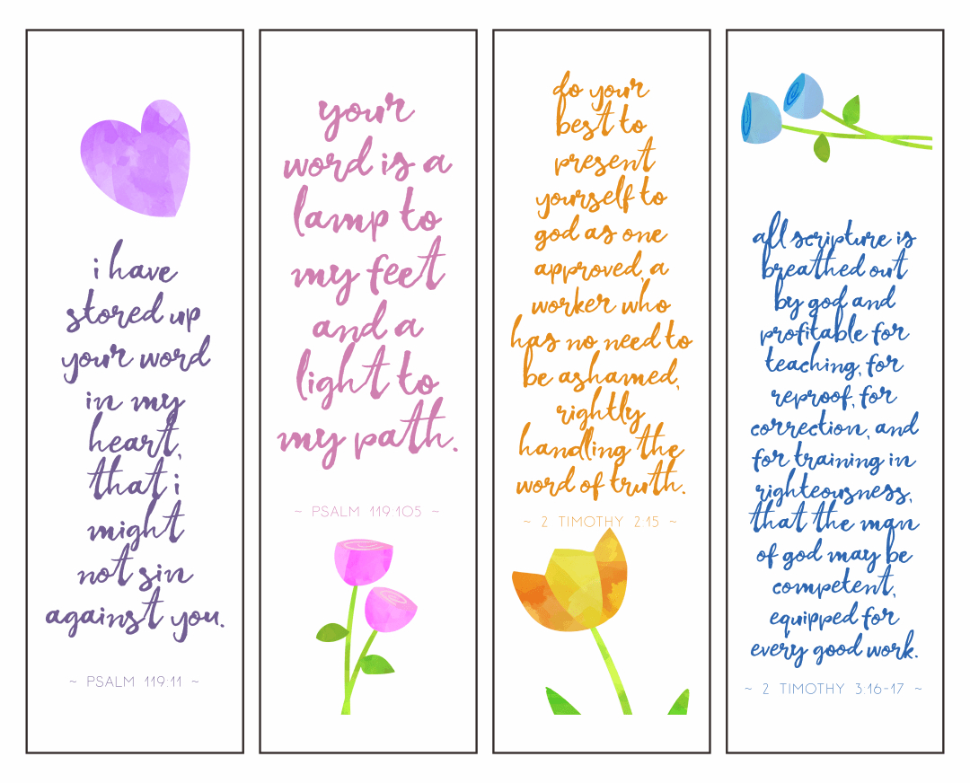 Free Christian Printable Bookmarks - Printable Design Resources with Free Christian Printable Bookmarks