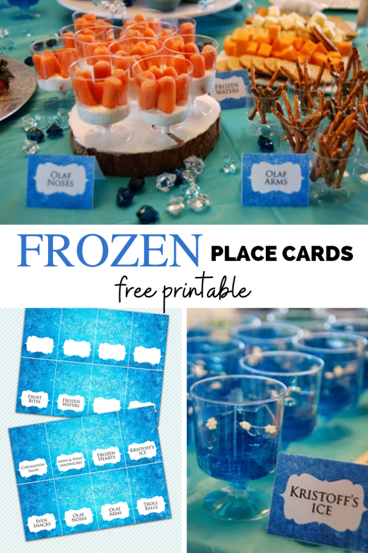 Free Frozen Printables Food Labels