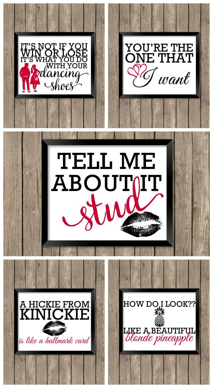Free Grease Printables pertaining to Free Printable Grease Party Invitations
