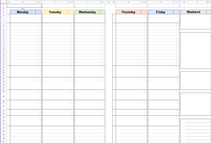 Homeschool Planner Printable Free