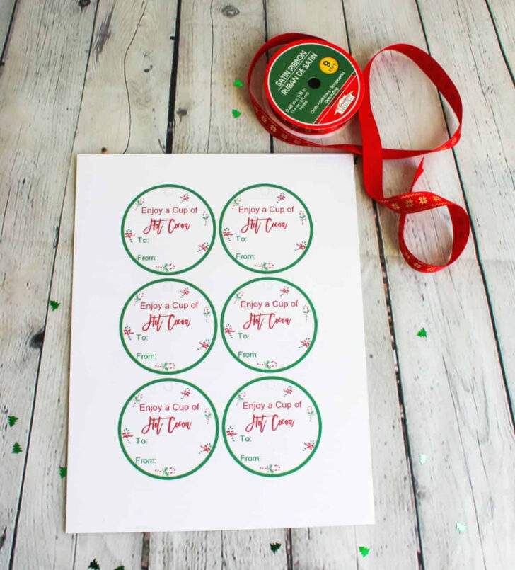 Free Printable Hot Cocoa Tags