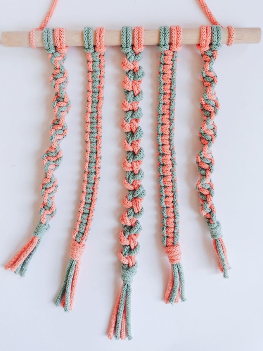 Free Macrame Knot Guide With Step-By-Step Photos And Instructions with Free Printable Macrame Knots