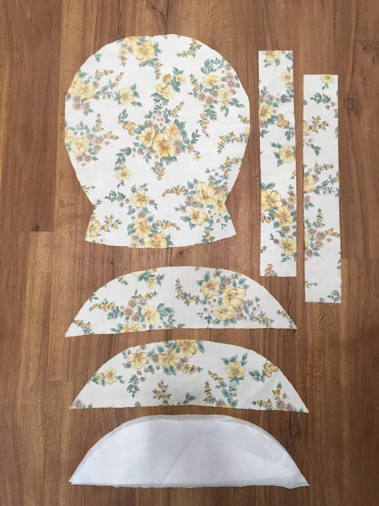 Free Pioneer Bonnet Sewing Pattern in Printable Pioneer Bonnet Pattern Free