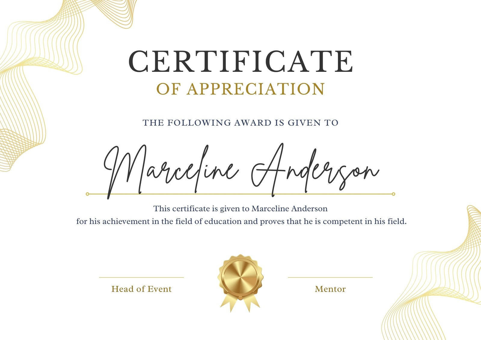 Free, Printable, And Customizable Award Certificate Templates | Canva pertaining to Downloadable Free Printable Certificates and Awards