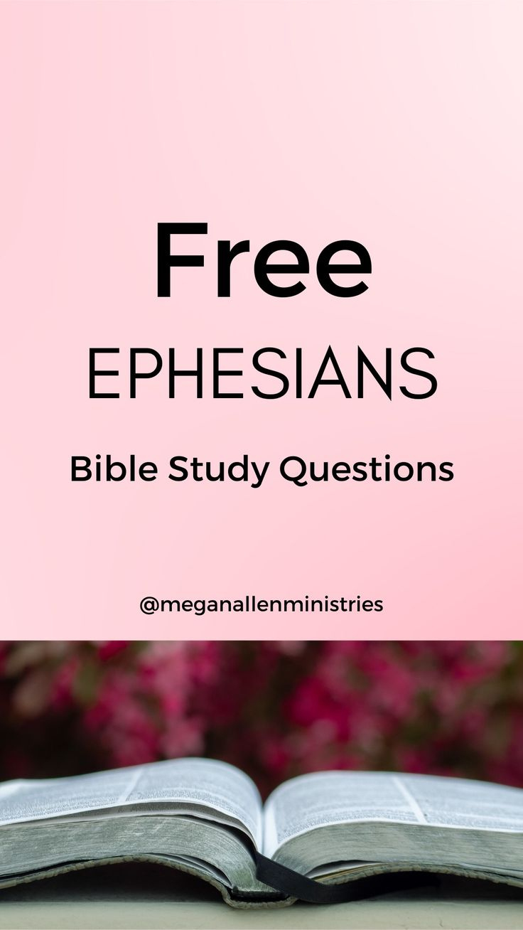 Free Printable Bible Study Questions For Ephesians intended for Free Printable Bible Study On Ephesians