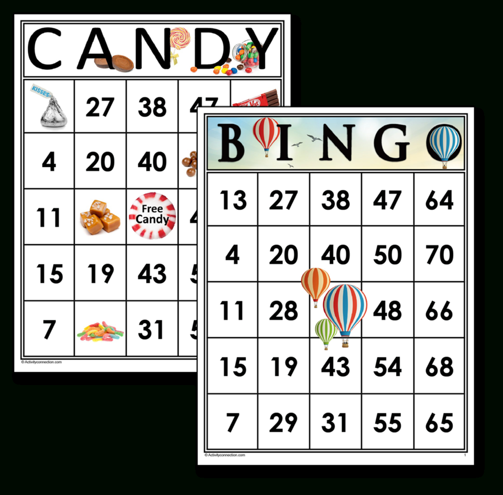Free Printable Bingo Cards - Activity Connection throughout Bingo Card Free Printable