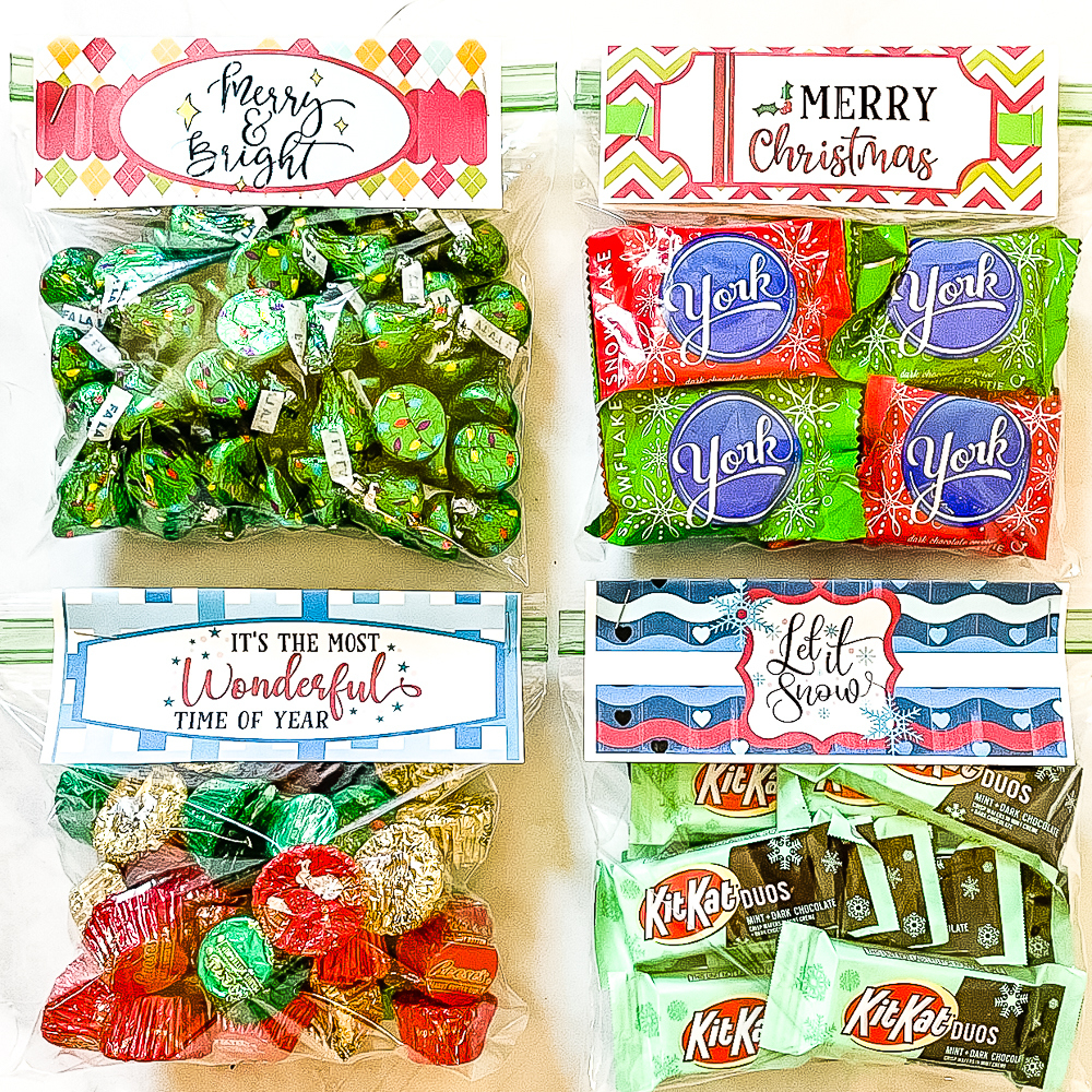 Free Printable Christmas Bag Toppers - Sweet Pea regarding Bag Toppers Free Printable