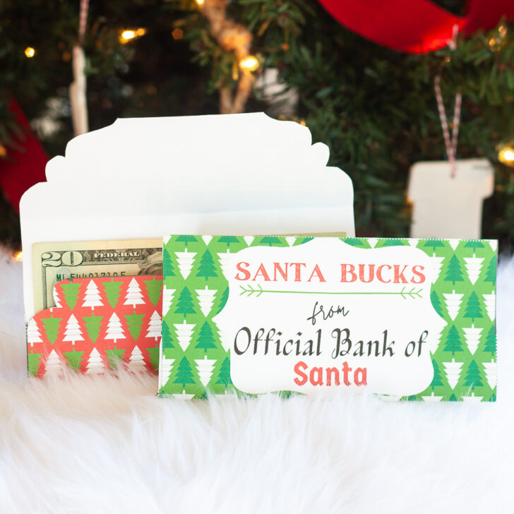 Free Printable Santa Bucks