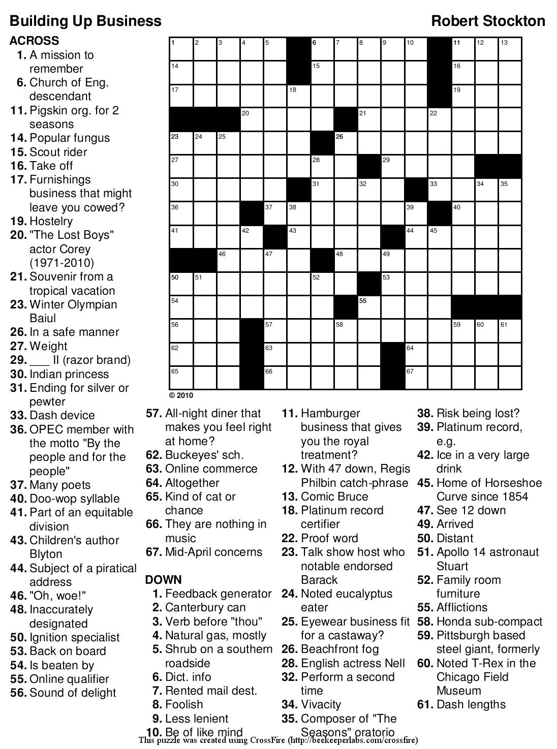 Free Printable Crossword Puzzles Usa Today - Worksheets Library with Usa Today Crossword Printable