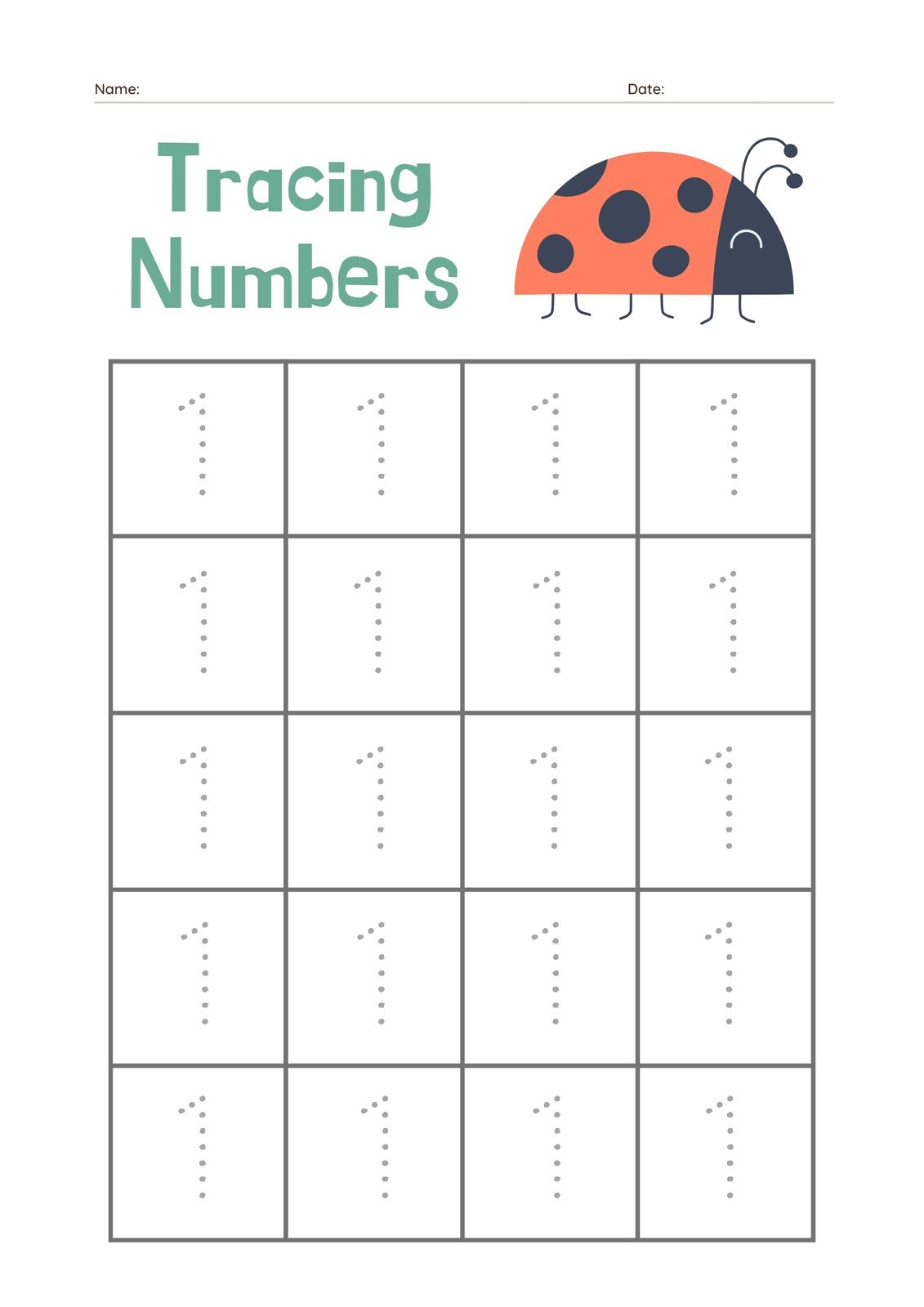 Free, Printable, Customizable Math Worksheet Templates | Canva inside Download Free Printable Worksheets