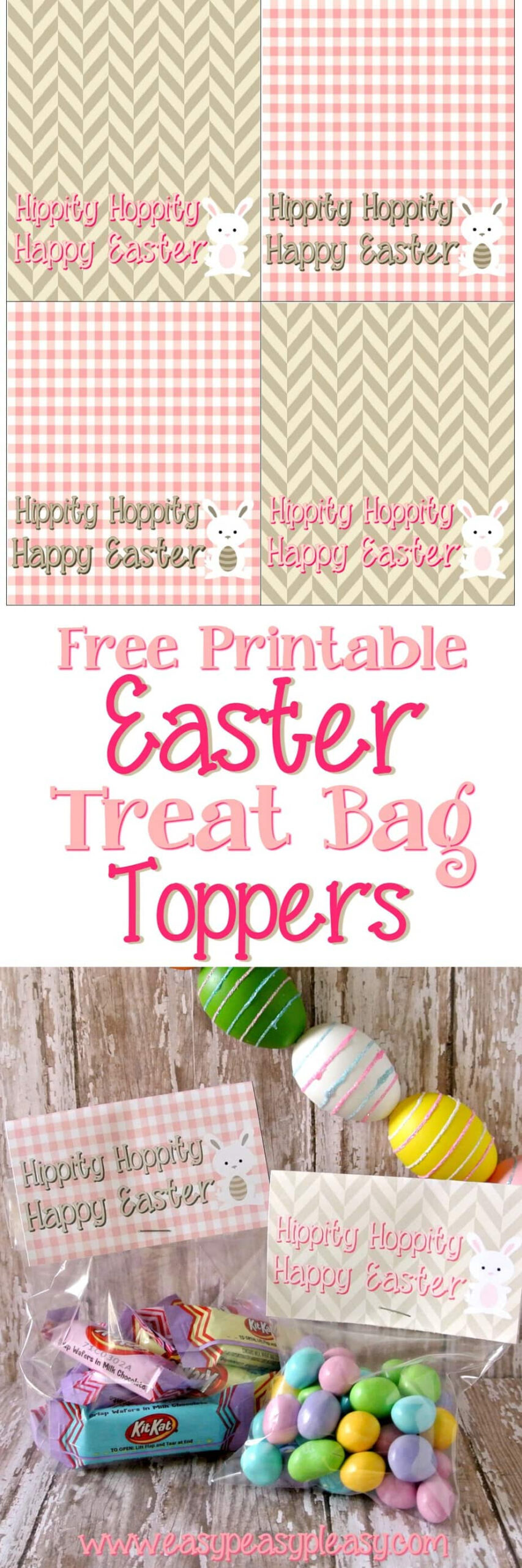 Free Printable Easter Treat Bag Toppers - Easy Peasy Pleasy throughout Bag Toppers Free Printable
