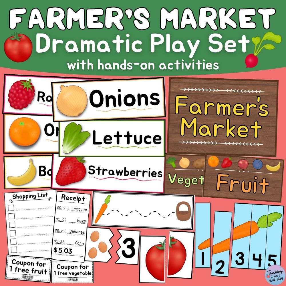Free Printable Farm Theme Photos with regard to Farmers Market Dramatic Play Free Printables