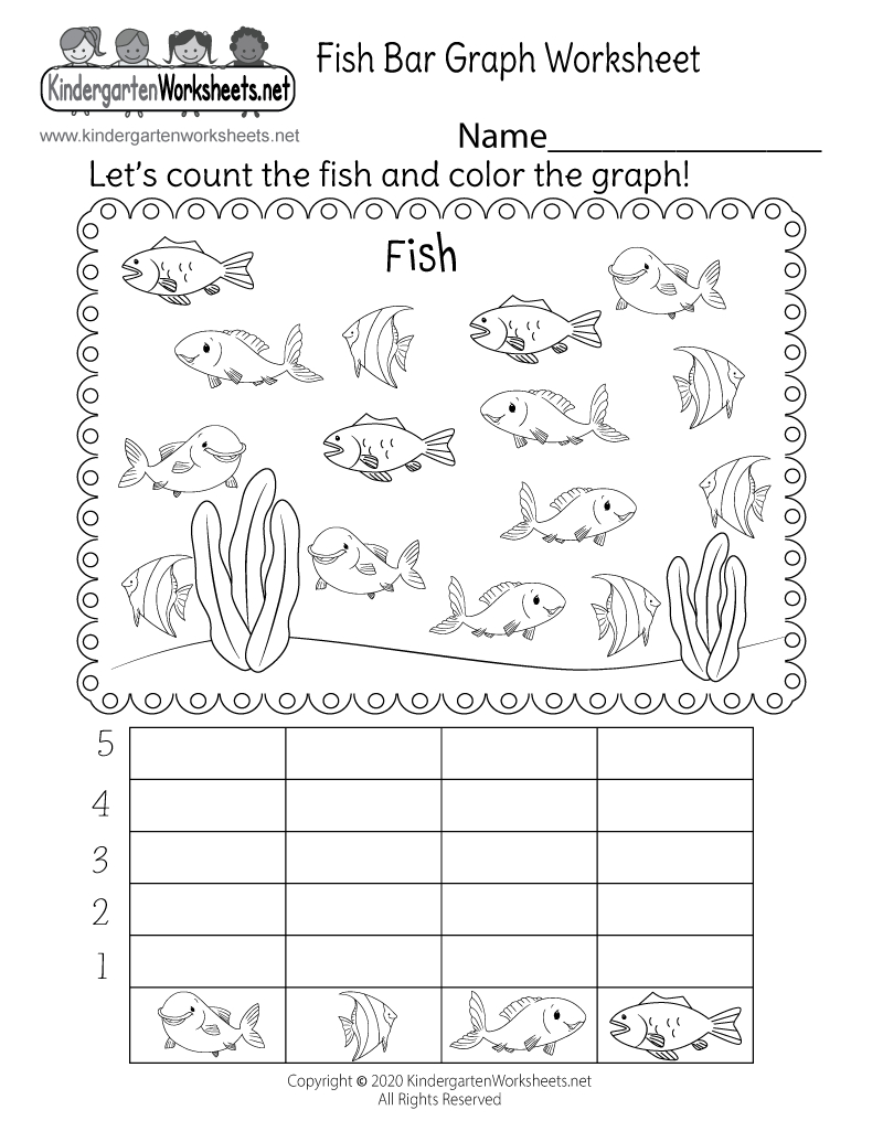 Free Printable Fish Bar Graph Worksheet intended for Printable Fish Bar Graph Worksheet