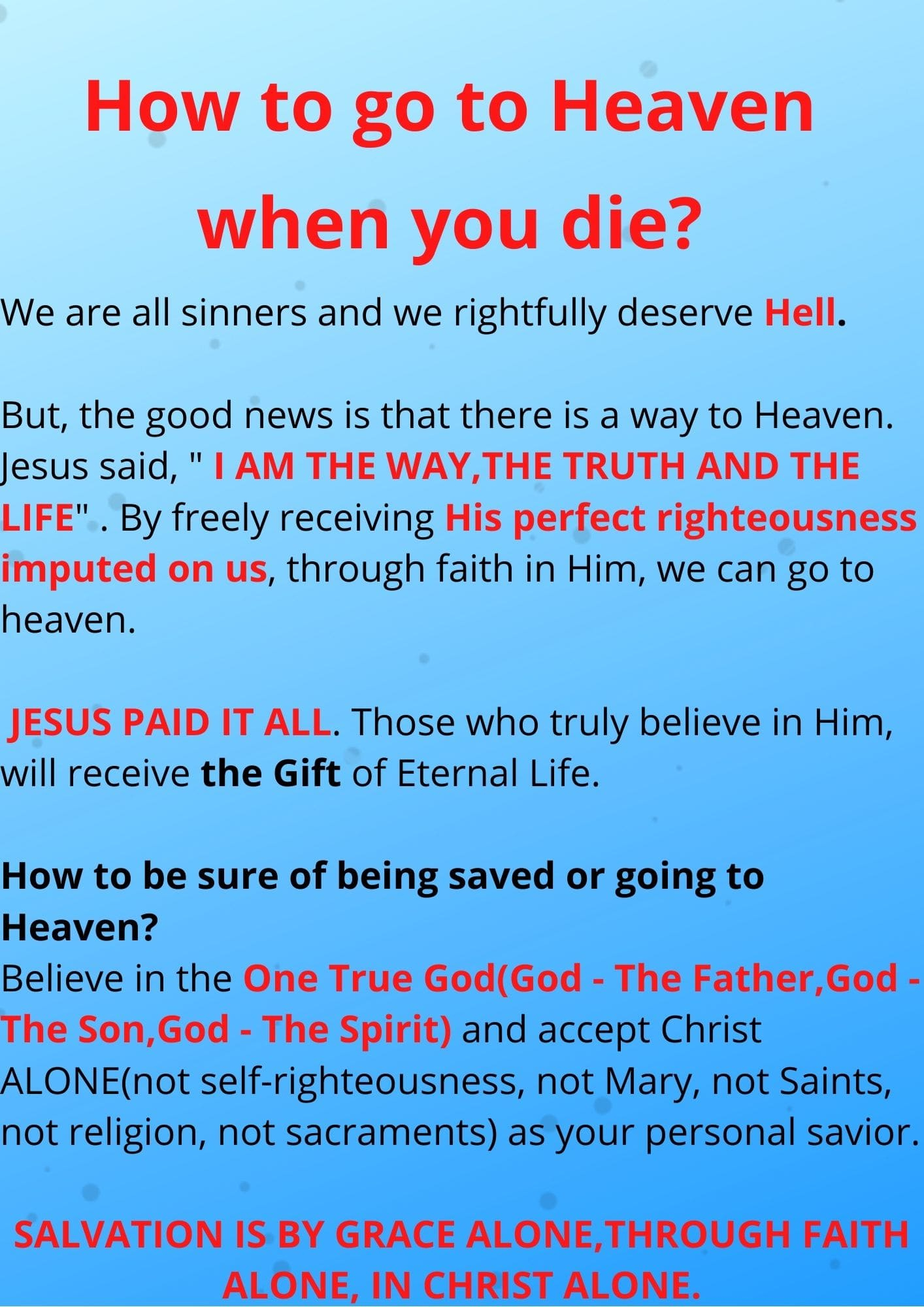Free Printable Gospel Tracts with regard to Free Printable Bible Tracts on Salvation