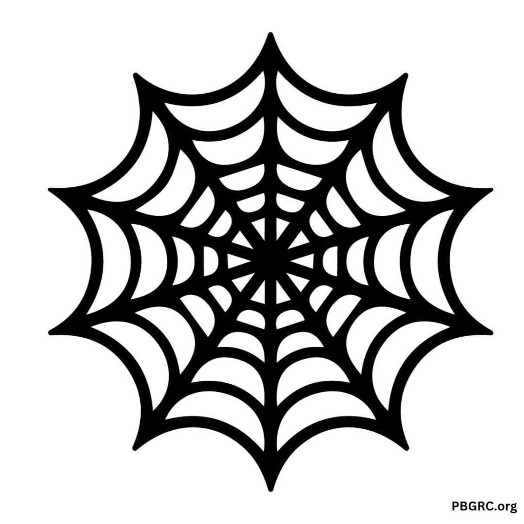 Free Printable Halloween Spider Web Template 2023 For Diy Decoration inside Spider Web Stencil Printable