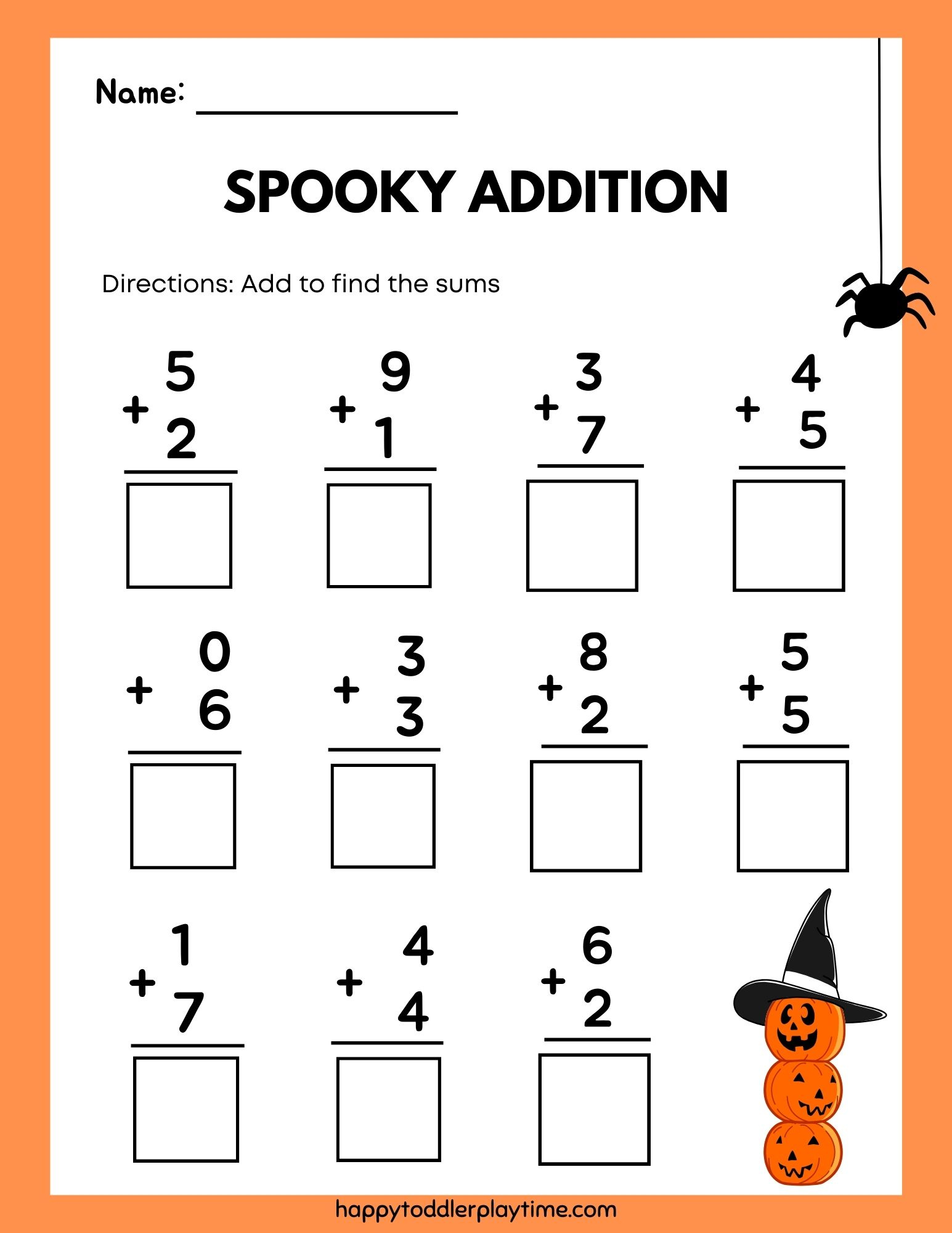 Free Printable Kindergarten Counting Worksheets - Happy Toddler within Free Printable Worksheets For Kids