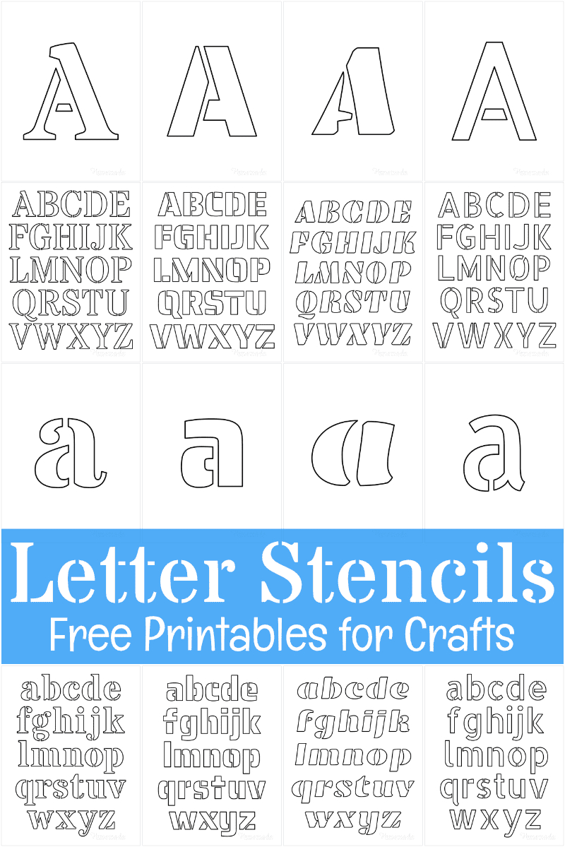 Free Printable Letter Stencils For Crafts with Free Printable 2 Inch Stencil Letters