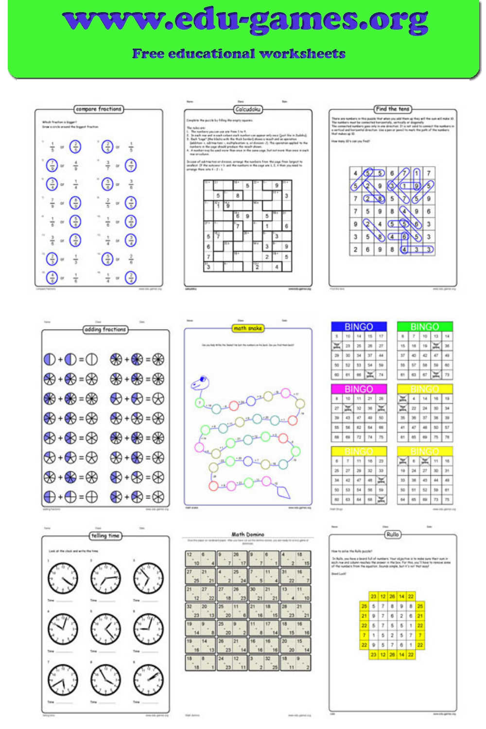 Free Printable Math Games And Worksheets Generators. regarding Olympics Math Worksheet Printable