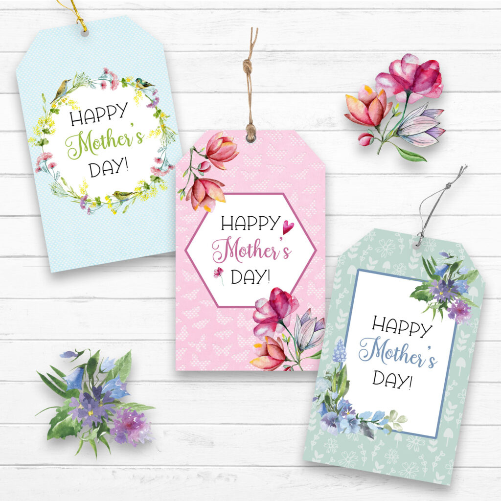 Free Printable Mother&amp;#039;S Day Tags in Mothers Day Tags Printable