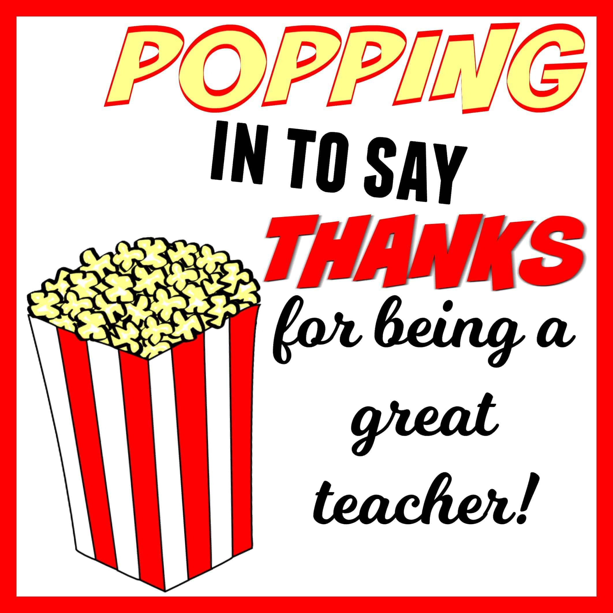 Free Printable Popcorn Gift Tags - Printable Party Favors intended for Free Printable Popcorn Gift Tags