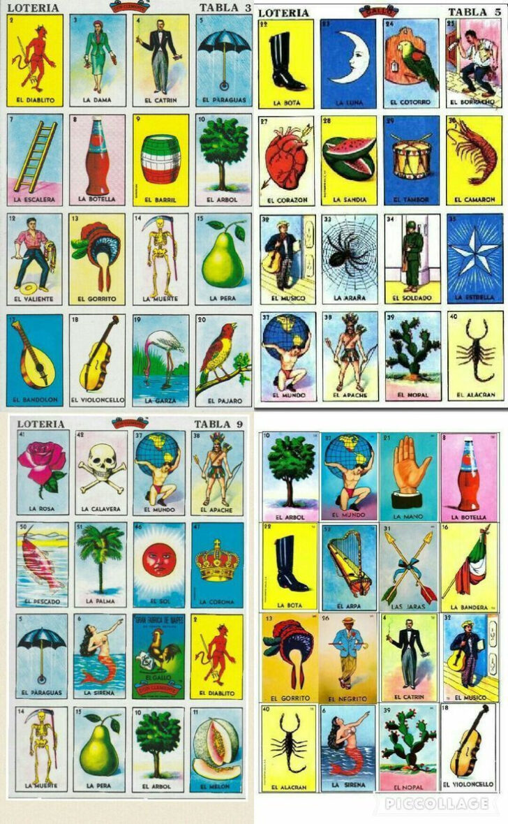 Printable Loteria Cards Free