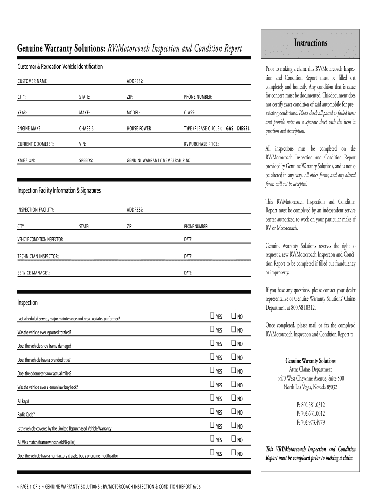 Free Printable Rv Inspection Checklist: Fill Out &amp;amp; Sign Online for Free Printable Rv Inspection Checklist