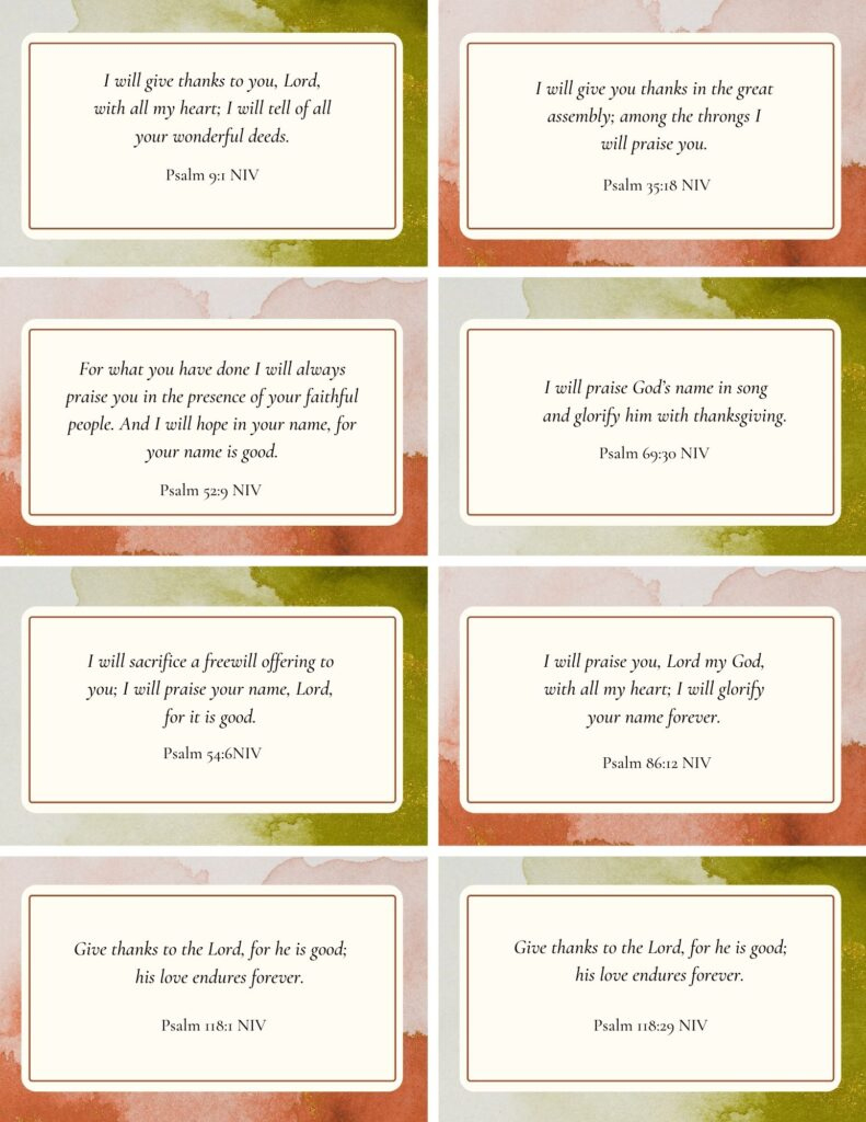 Free Printable Scripture Cards inside Free Printable Scripture Cards