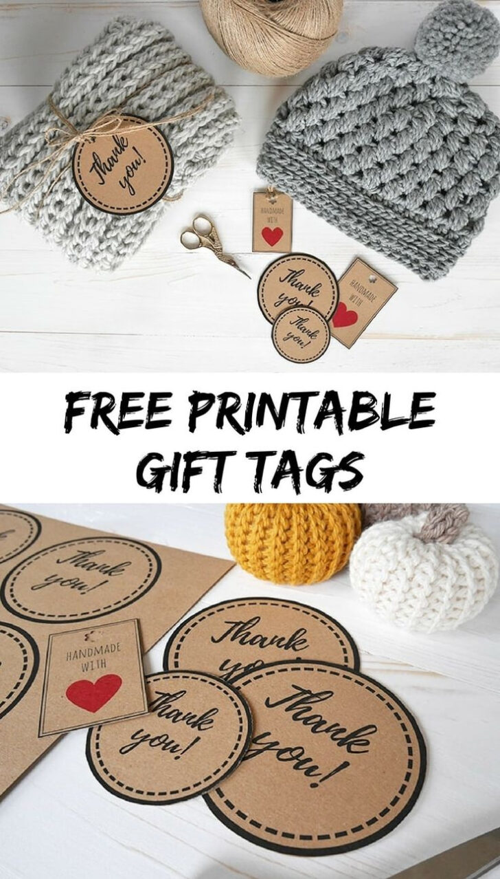 Free Printable Crochet Labels