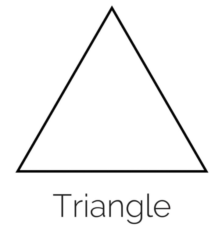 Free Printable Triangle Worksheet