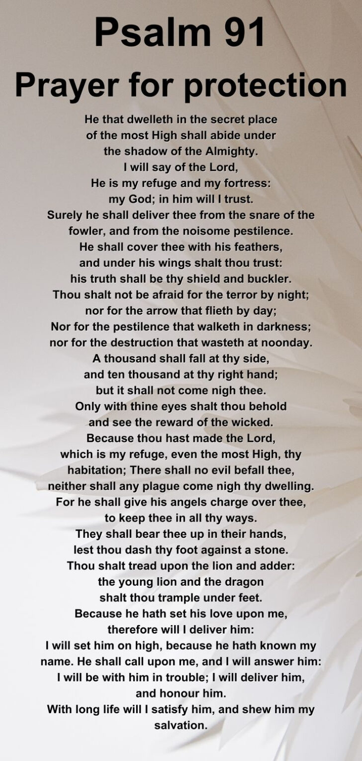 Psalm 91 Free Printable