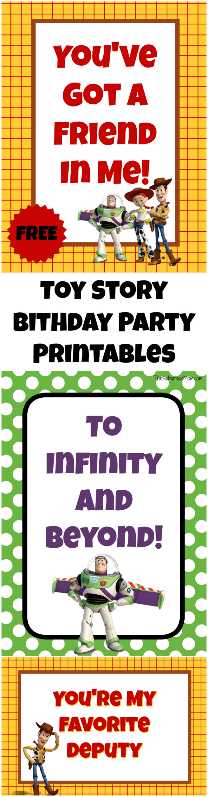 Free Toy Story Party Printables - The Suburban Mom regarding Free Printable Toy Story Labels