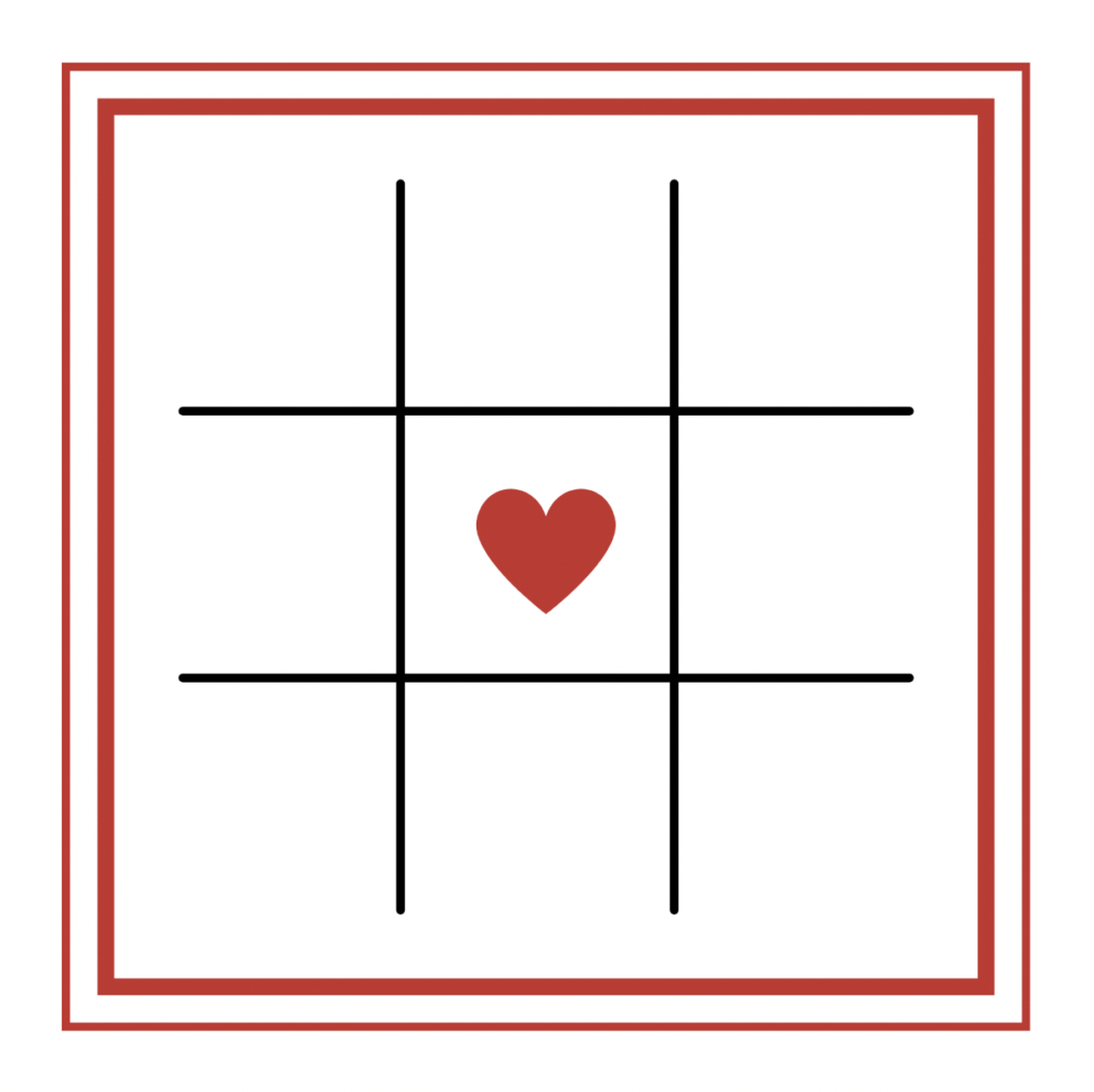 Free Valentine Tic-Tac-Toe Printable • Persnickety Prints intended for Valentine Tic Tac Toe Free Printable