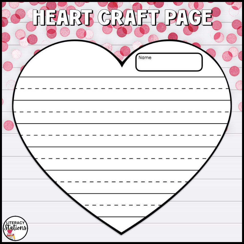 Free Valentines Writing Paper - Literacy Stations - Worksheets Library within Free Printable Valentine Writing Paper