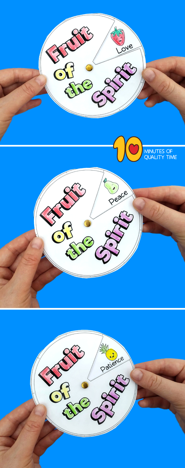 Fruit Of The Spirit Craft – 10 Minutes Of Quality Time within Free Printable Fruit Of The Spirit Crafts
