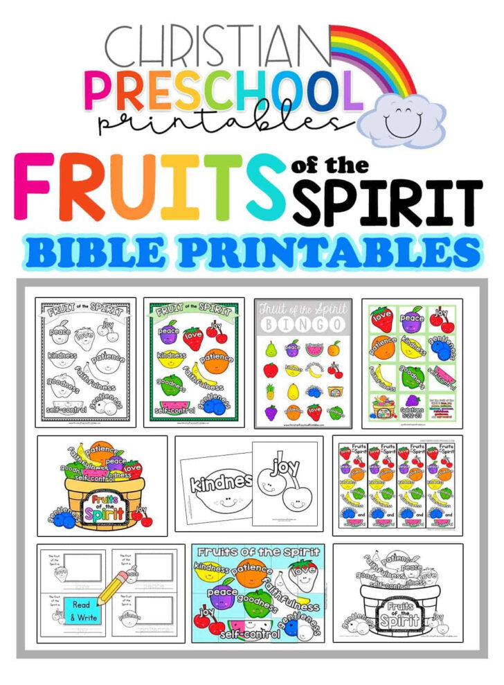 Fruit of the Spirit Printable Free