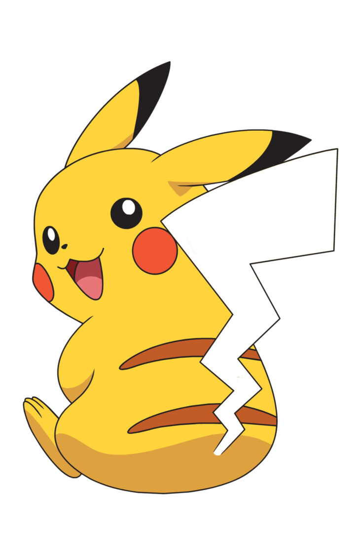 Free Printable Pikachu Tail Template