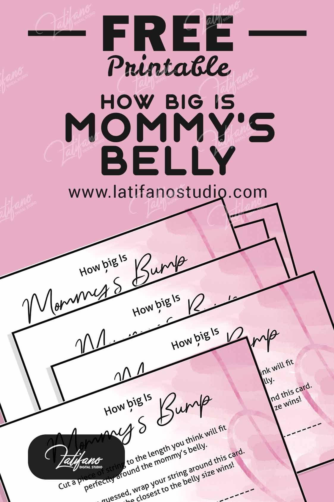 Guess Mommy&amp;#039;S Tummy Size Printable Store with Guess Mommy&amp;#039;S Tummy Size Printable Free