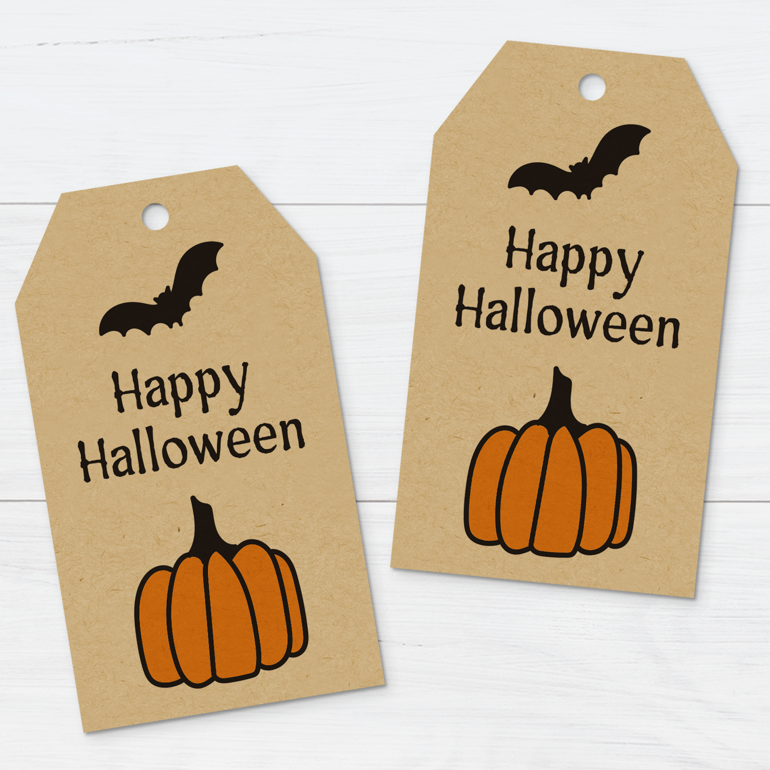 Happy Halloween Gift Tags - Free Printable Download inside Free Printable Happy Halloween Tags