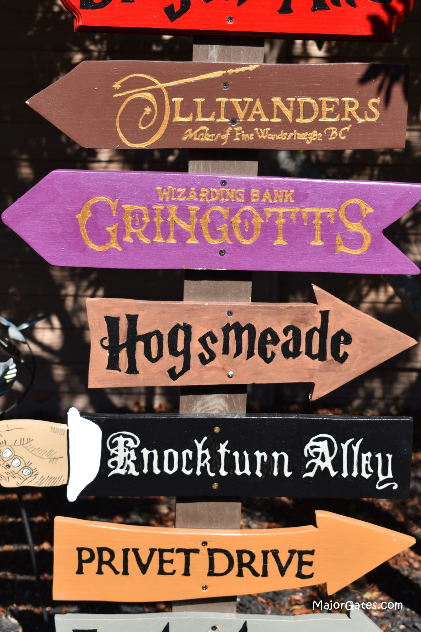 Harry Potter Directional Sign · Major Gates with regard to Harry Potter Signs Printable Free