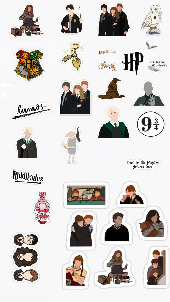 Harry Potter Stickers regarding Harry Potter Stickers Printable