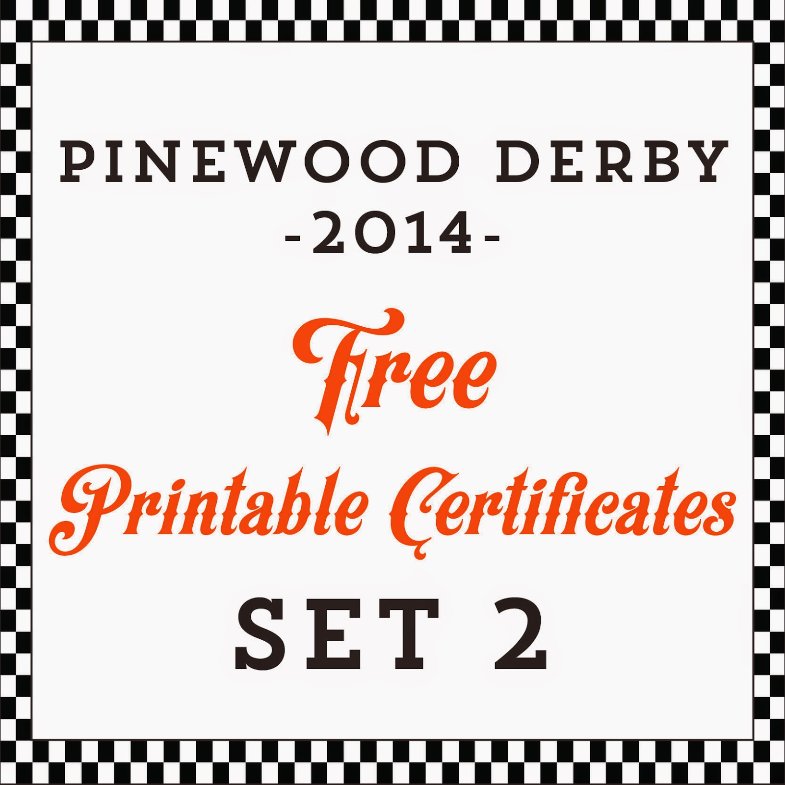 Hot Commodity Home Decor: Free Printable Pinewood Derby Awards for Pinewood Derby Certificates Free Printable