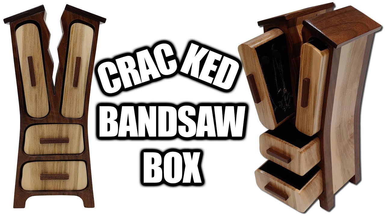 How To Make A Cracked Bandsaw Box (Jewelry Box) - Free Template pertaining to Free Printable Bandsaw Box Templates