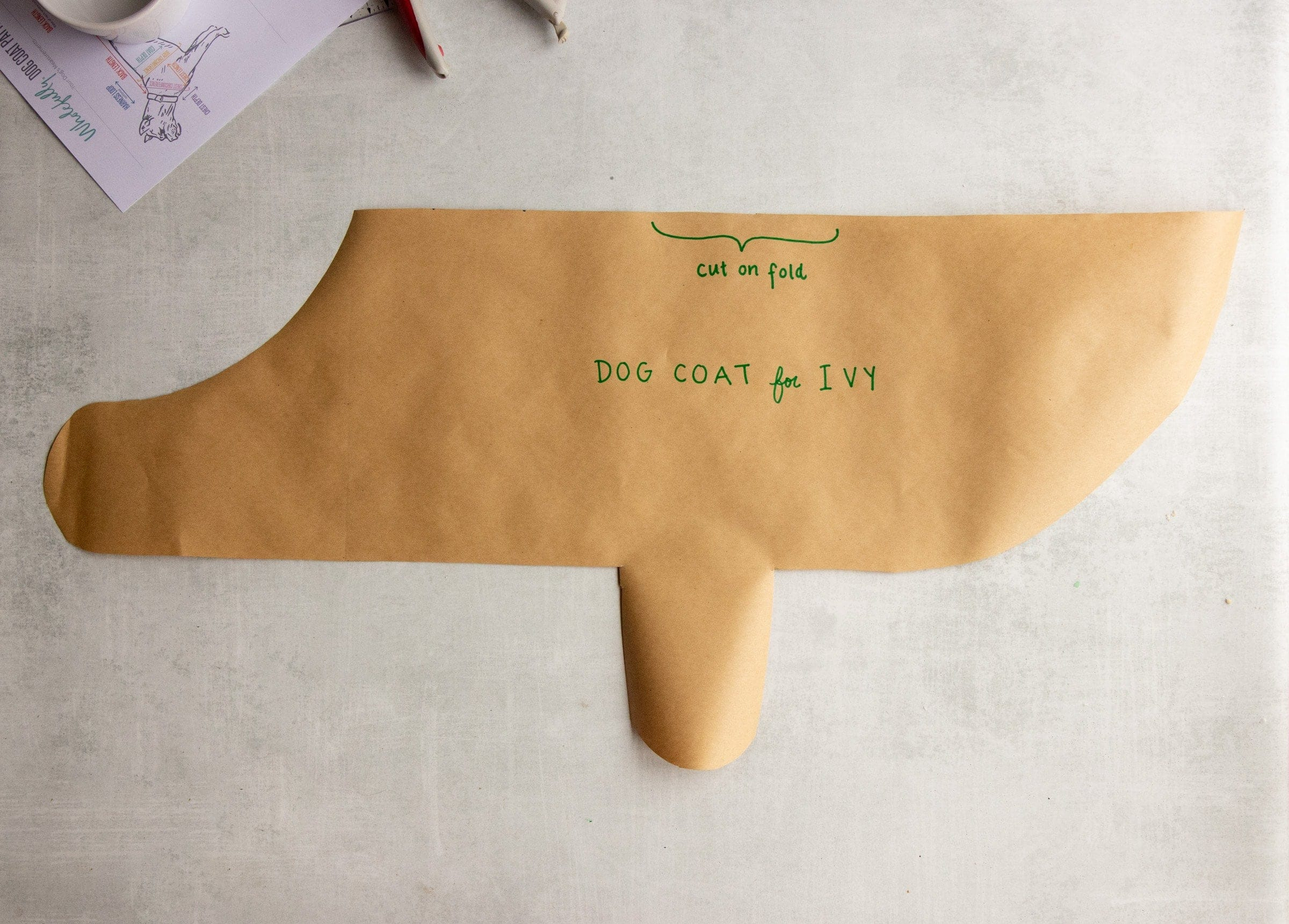 How To Sew A Cozy Custom Dog Coat In Less Than An Hour | Wholefully intended for Downloadable Dog Coat Sewing Patterns Free Printable