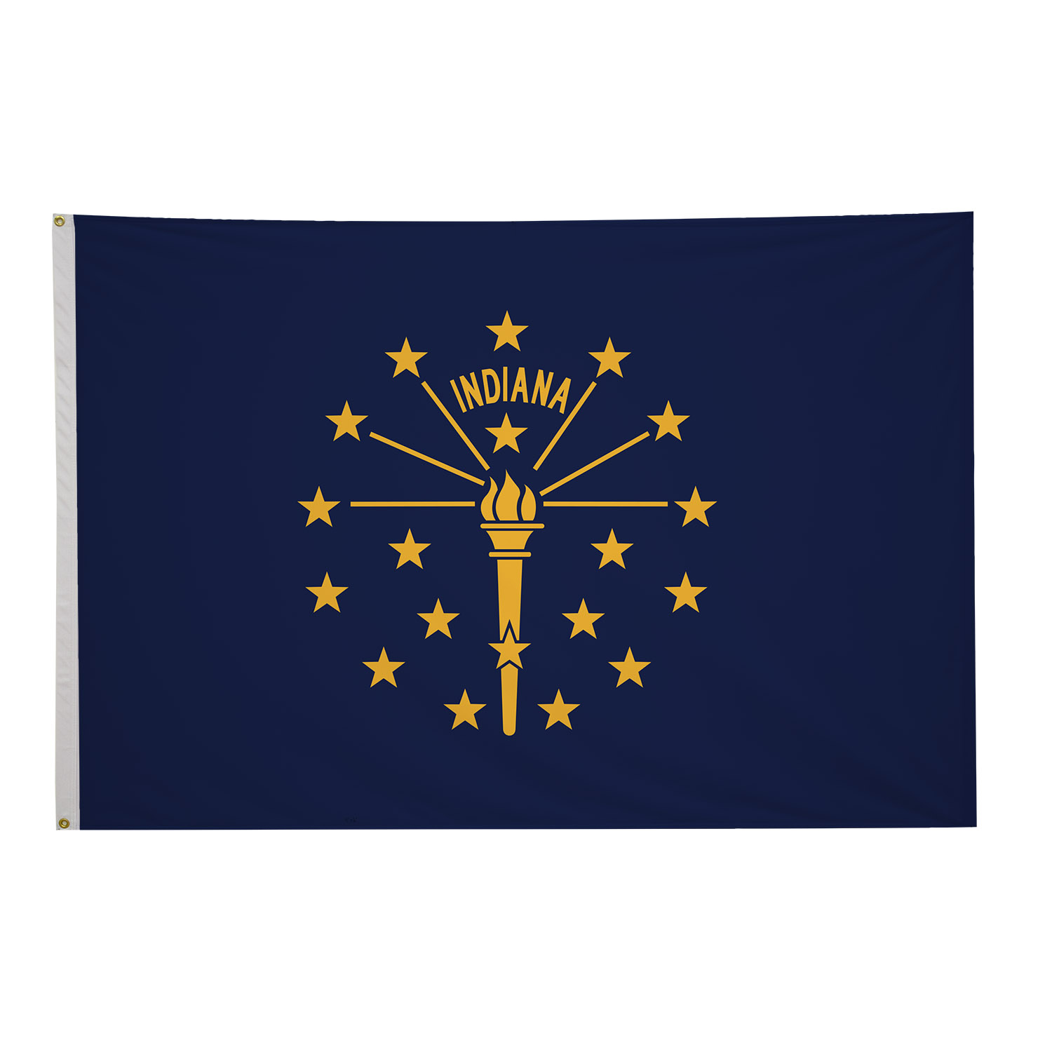 Indiana State Flags - 5&amp;#039; X 8&amp;#039; Nylon in Indiana State Flag Printable