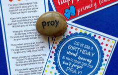Instant Download For Primary Birthday Gifts Prayer Rock Poem Tags inside Prayer Rock Poem Printable