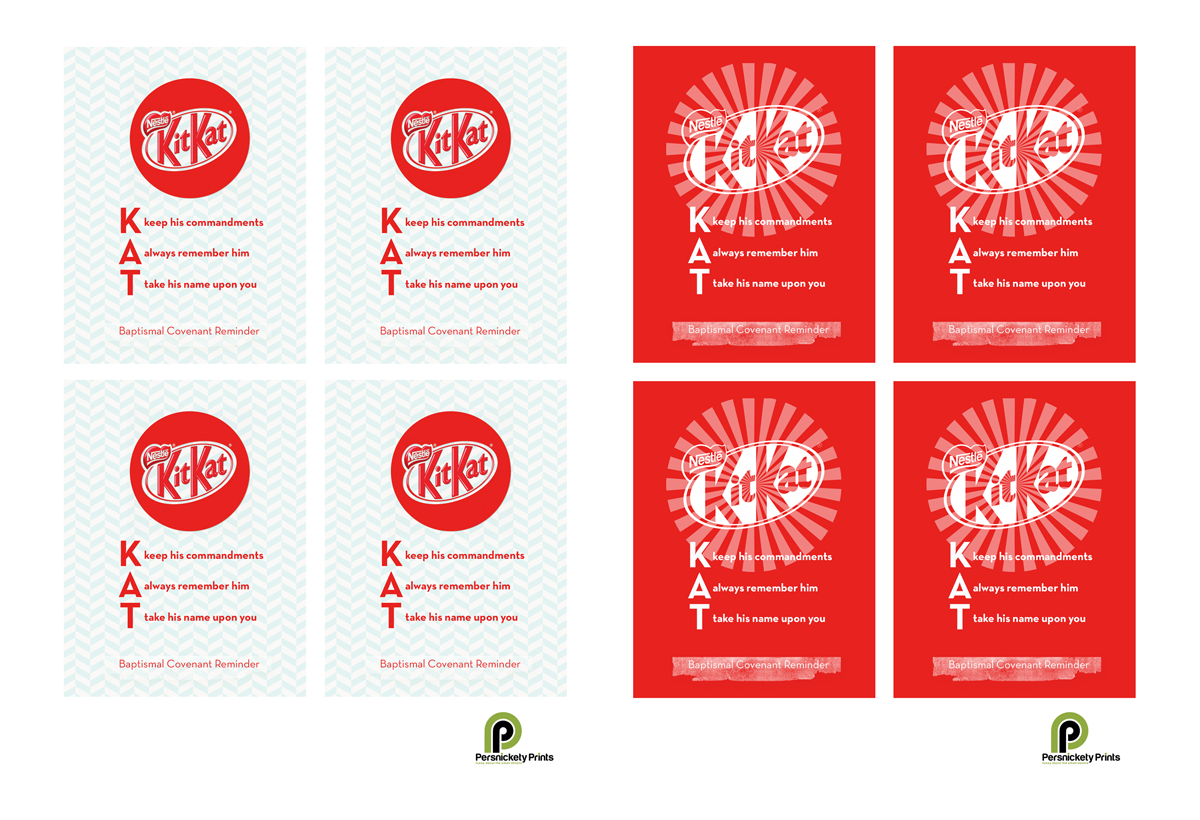 Kit Kat Printable • Persnickety Prints with regard to Kit Kat Baptism Free Printable
