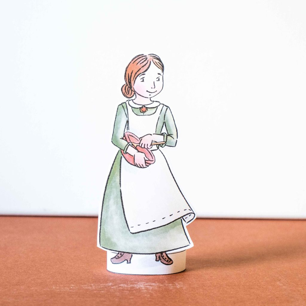 Laura Ingalls Pioneer Family Paper Dolls - Cottage Chronicles within Little House on the Prairie Paper Dolls Free Printable