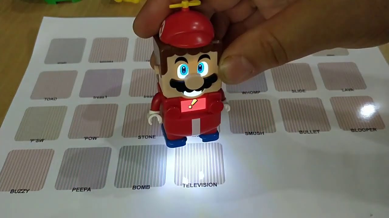 Lego Super Mario Action Bricks Printed Version. You Can Play Mario Without Lego!! regarding Barcodes Free Printable Printable Lego Mario Barcodes