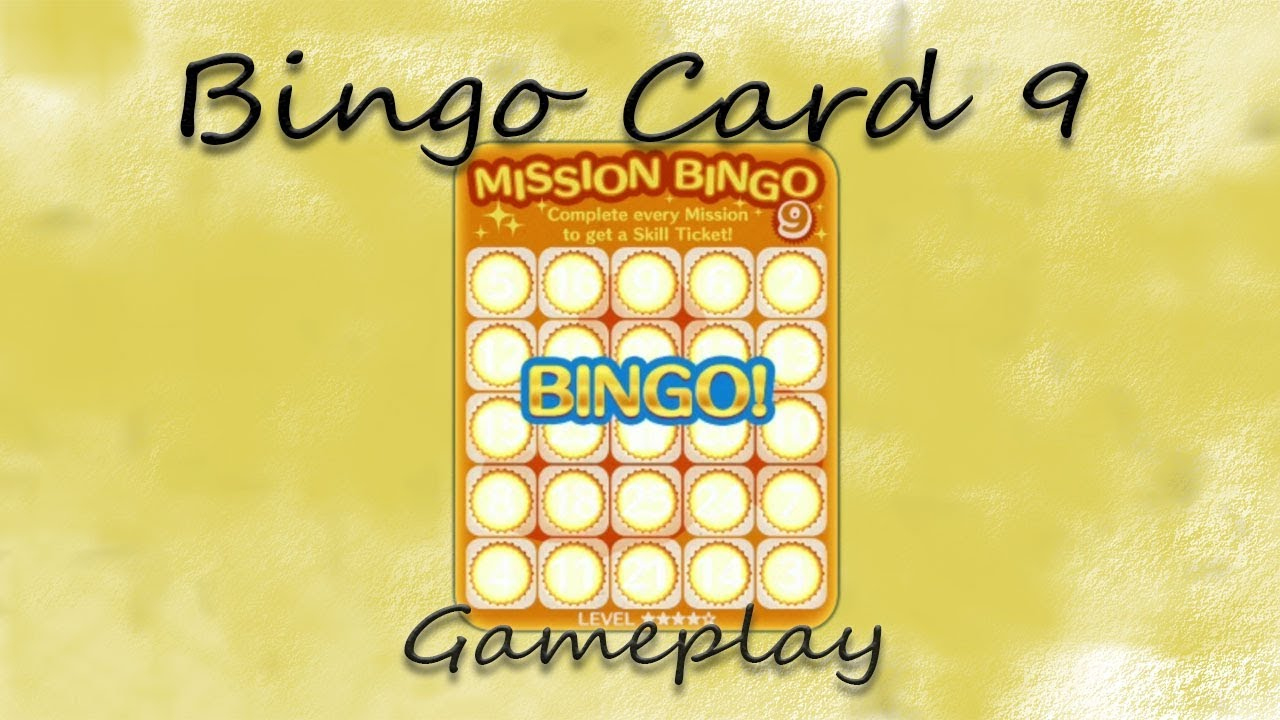 Line Disney Tsum Tsum - Bingo Card 9 Tsum Recommendation! in Tsum Tsum Bingo Card 9